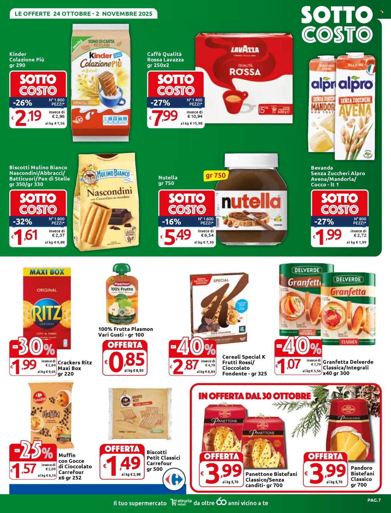Volantino Carrefour - 24/10/2025 - 2/11/2025. Pagina 7