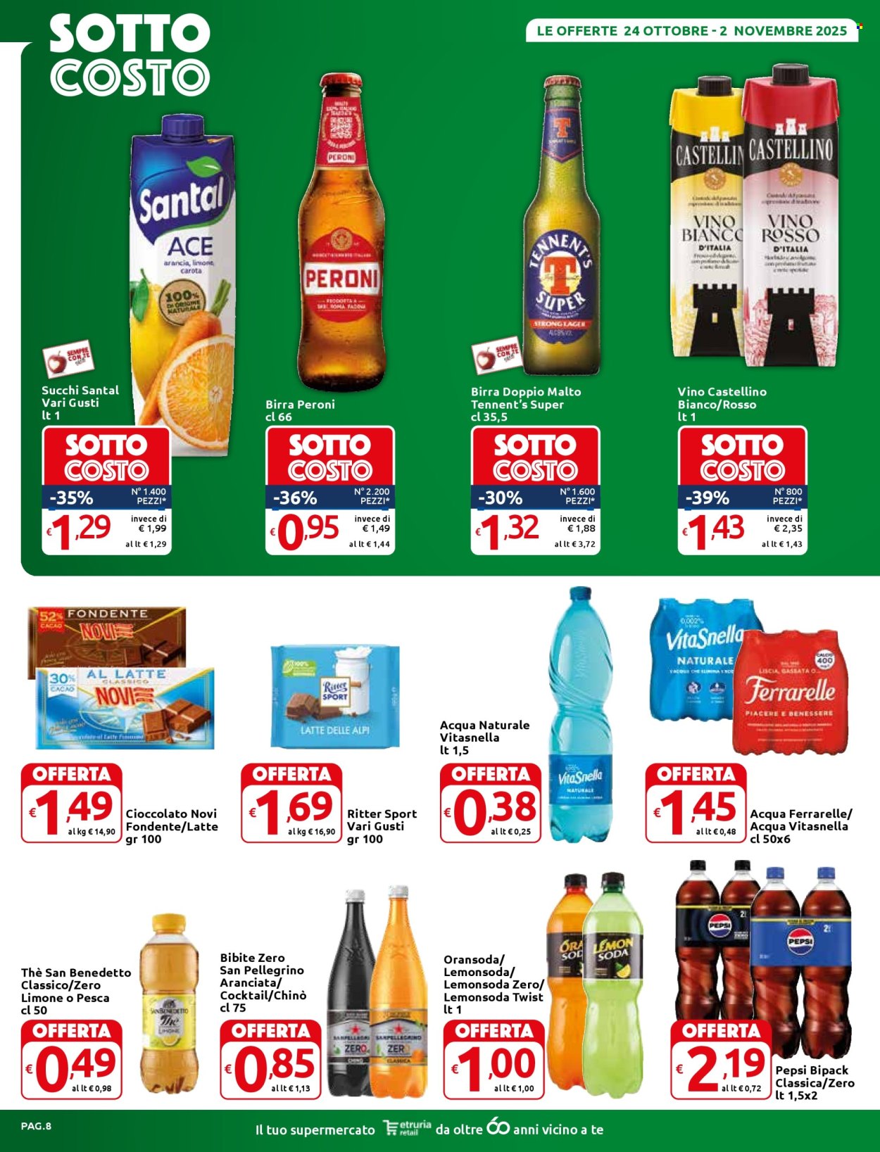 Volantino Carrefour - 24/10/2025 - 2/11/2025. Pagina 8