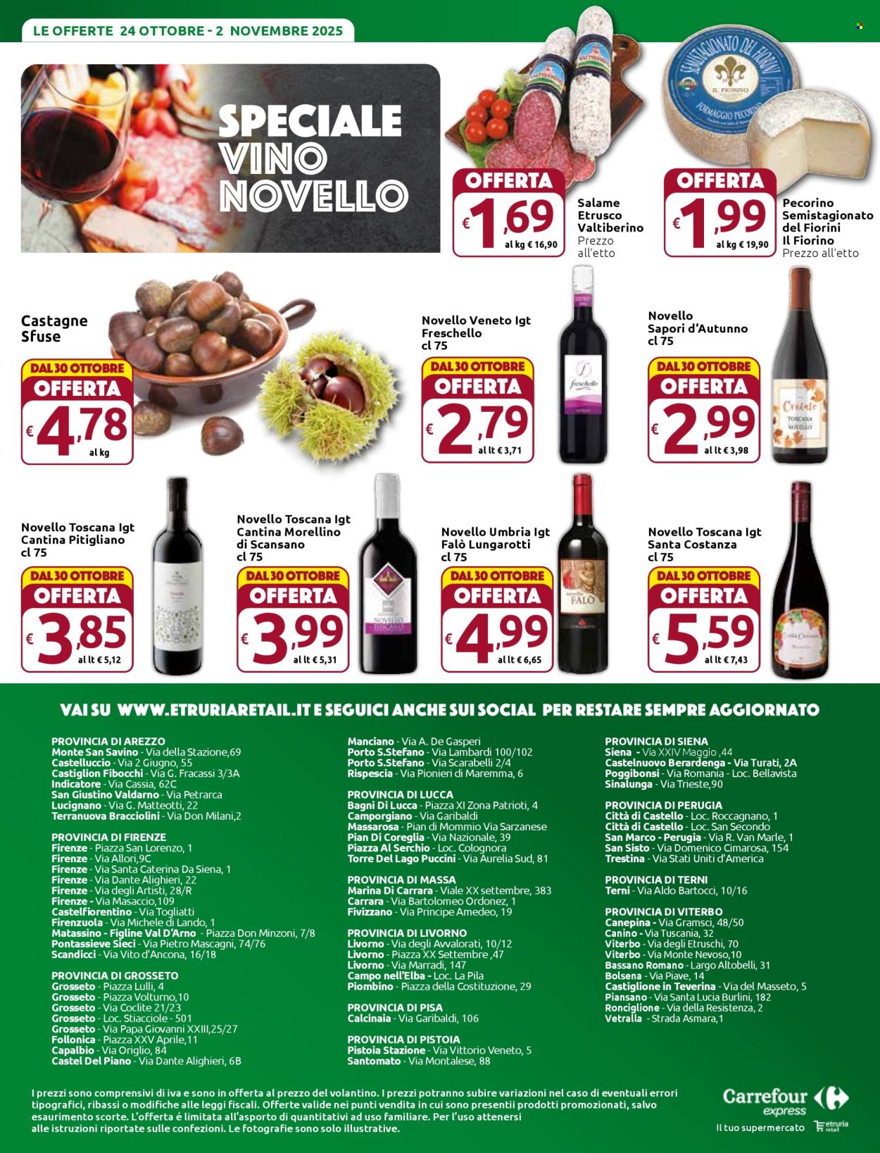Volantino Carrefour - 24/10/2025 - 2/11/2025. Pagina 12