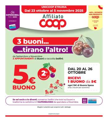 Volantino Coop - 23/10/2025 - 5/11/2025.