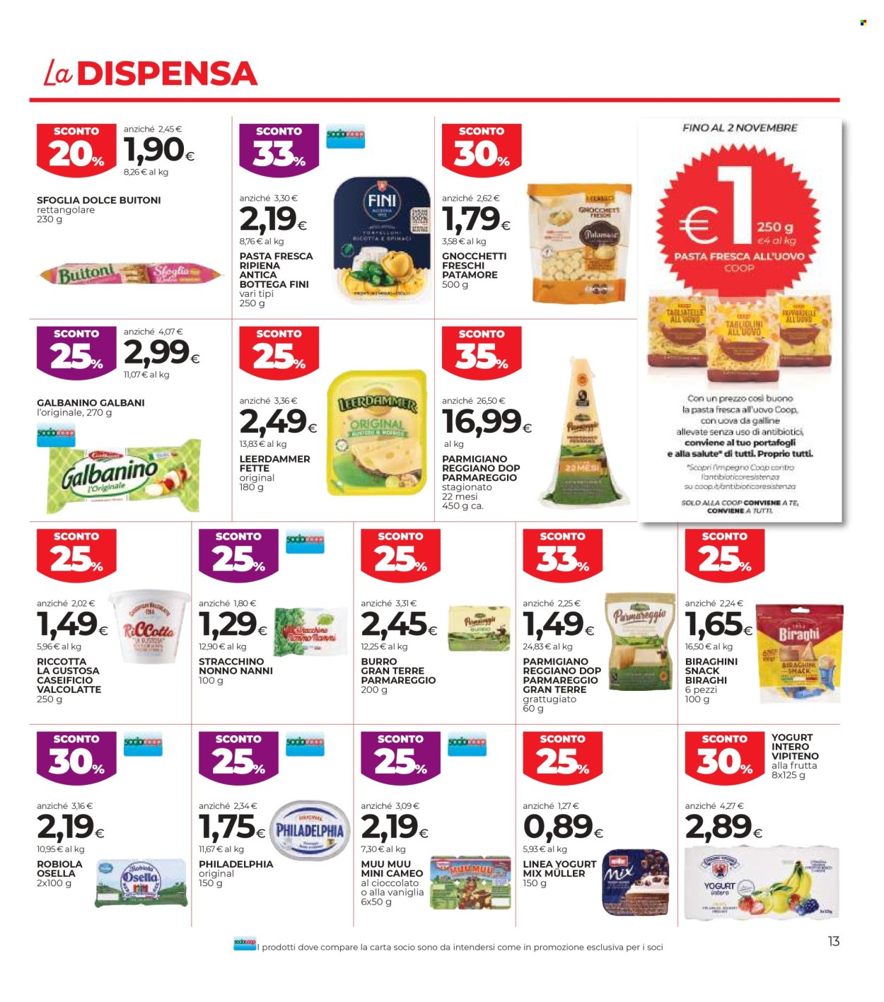 Volantino Coop - 23/10/2025 - 5/11/2025. Pagina 13