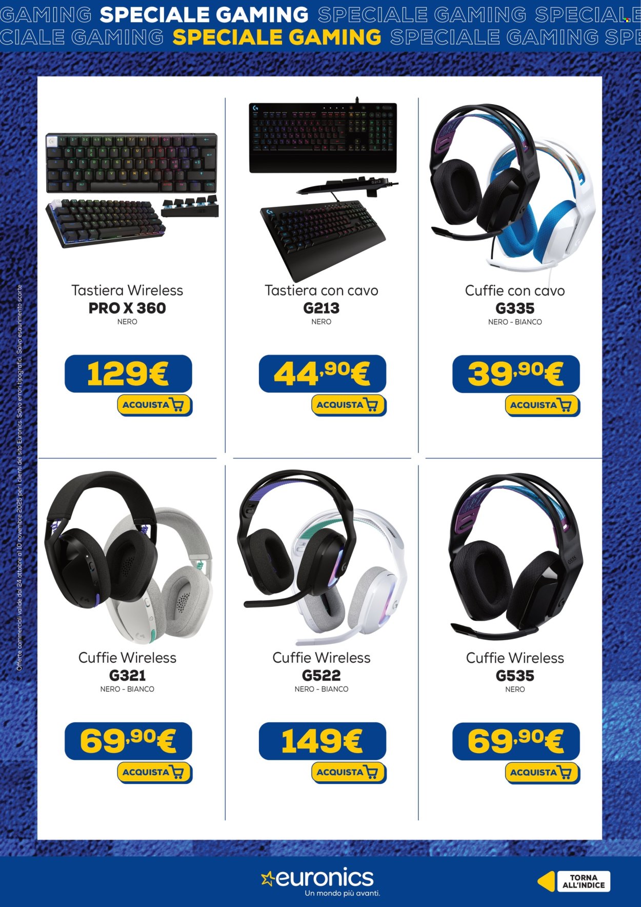 Volantino Euronics - 24/10/2025 - 10/11/2025. Pagina 6