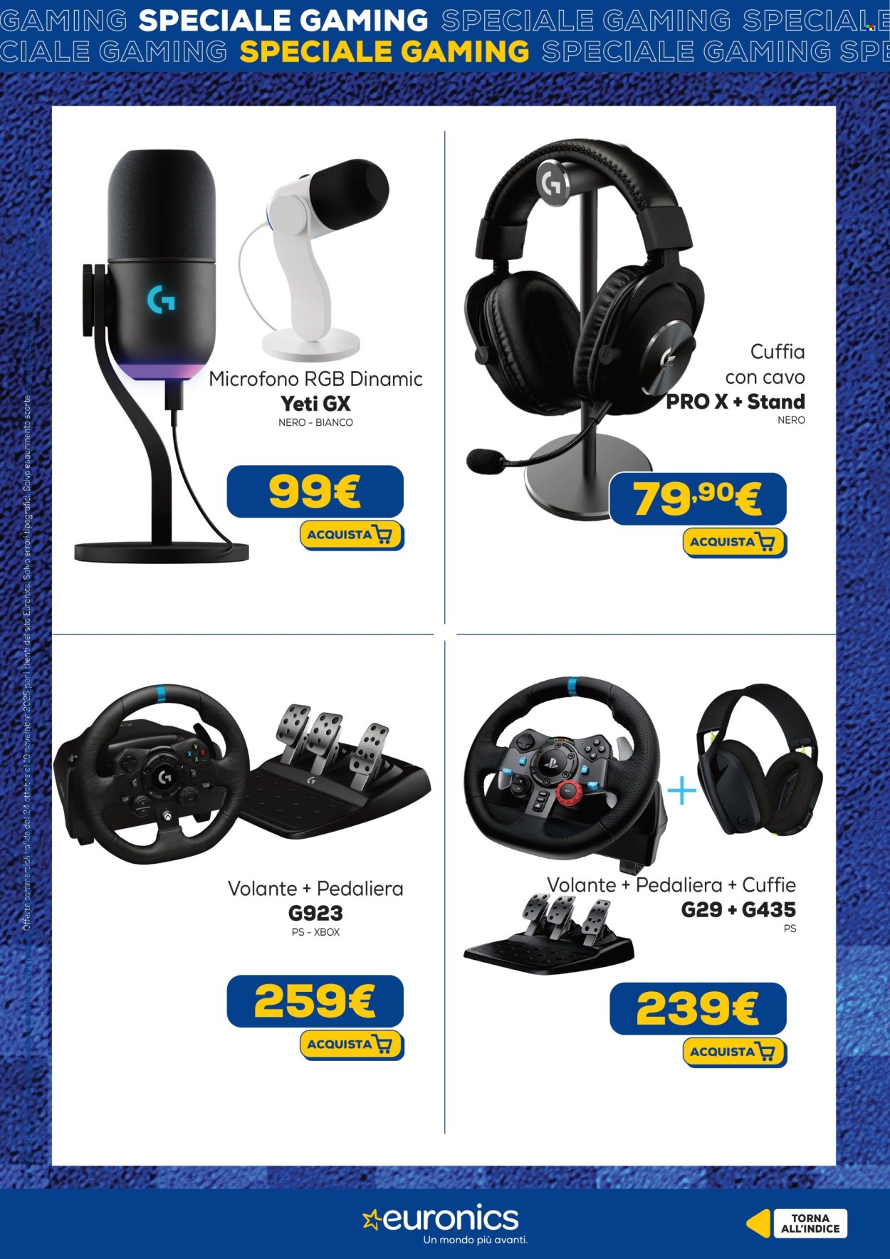 Volantino Euronics - 24/10/2025 - 10/11/2025. Pagina 7