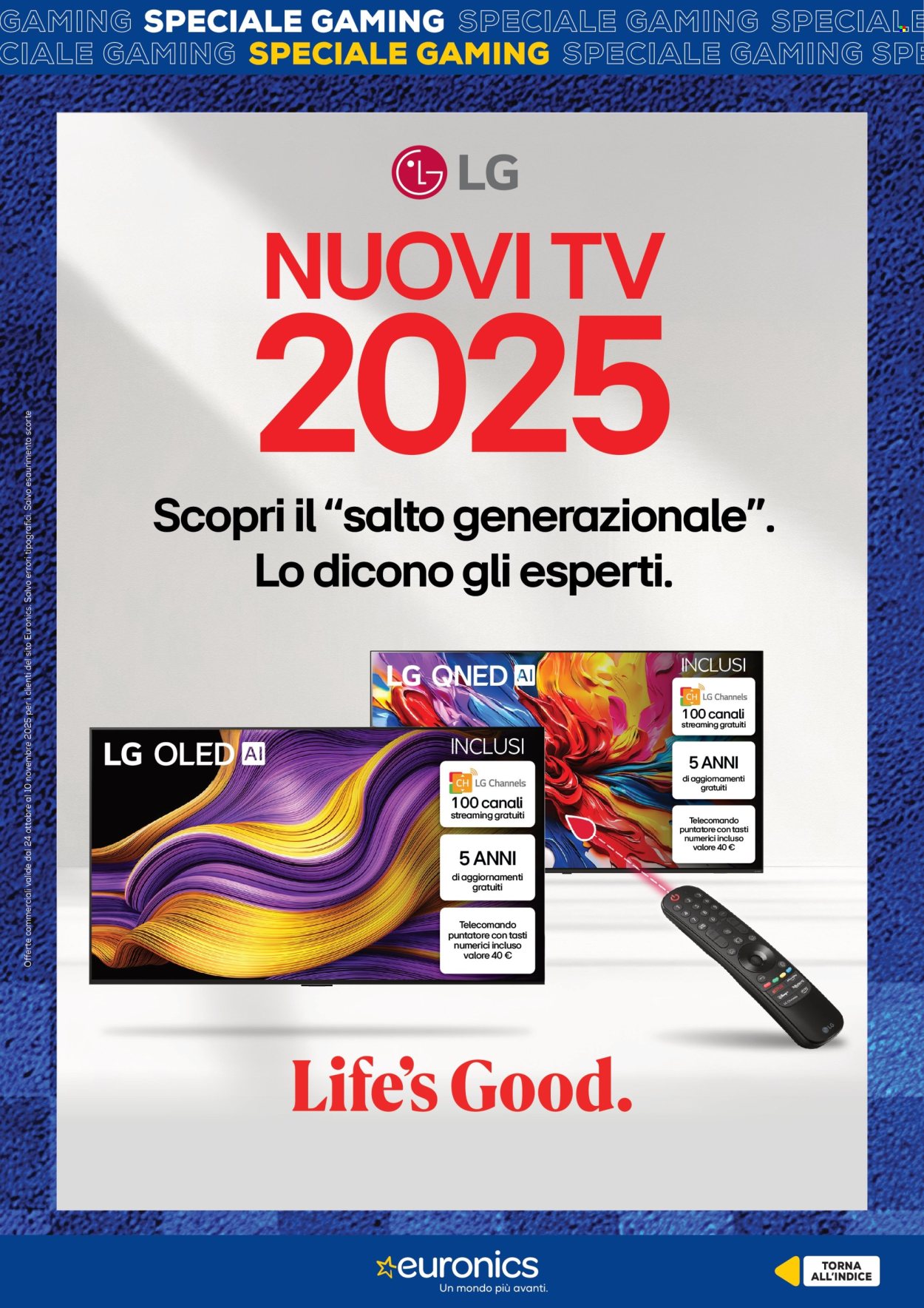 Volantino Euronics - 24/10/2025 - 10/11/2025. Pagina 11