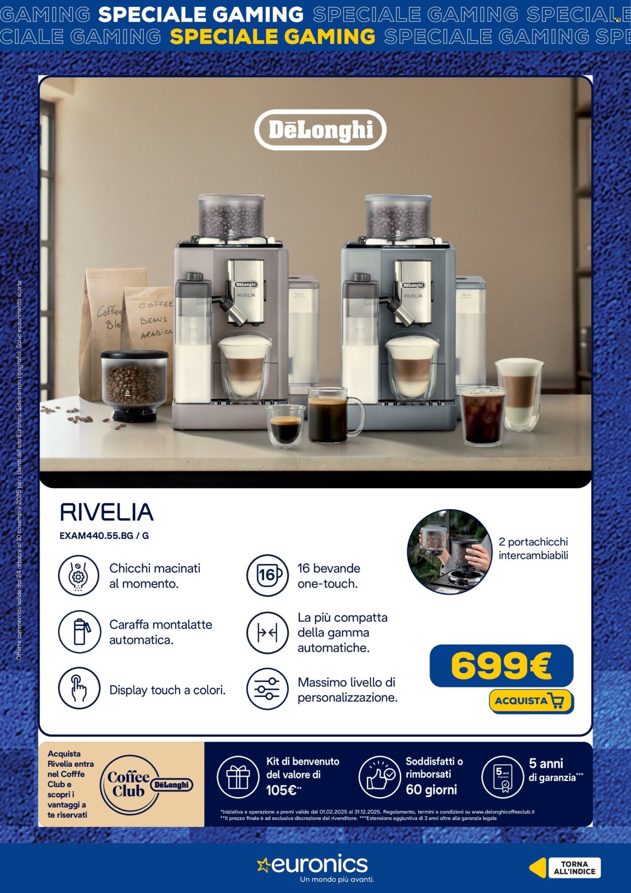 Volantino Euronics - 24/10/2025 - 10/11/2025. Pagina 18