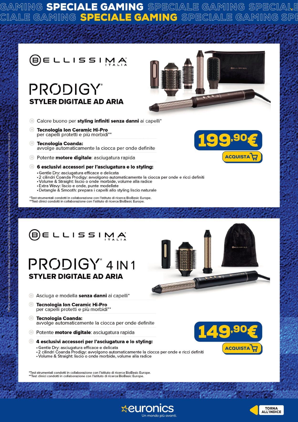 Volantino Euronics - 24/10/2025 - 10/11/2025. Pagina 23