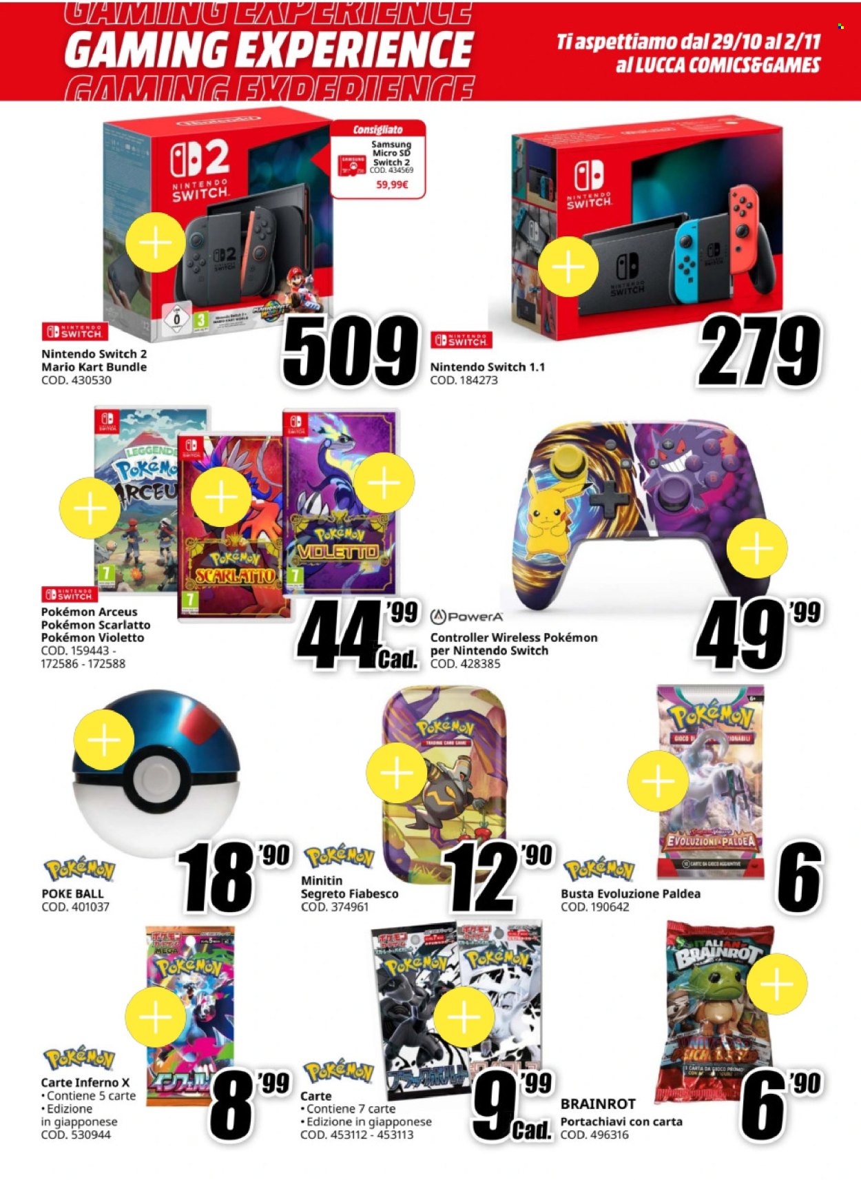 Volantino MediaWorld - 24/10/2025 - 2/11/2025. Pagina 6