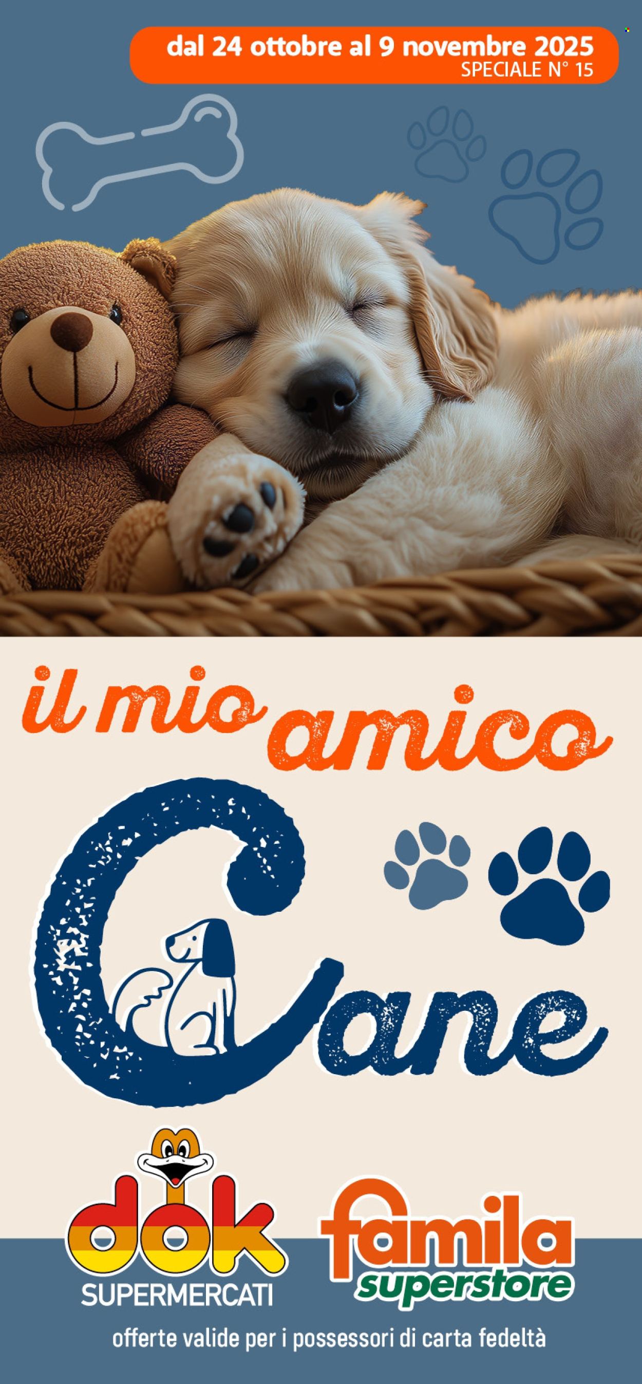 Volantino Famila - 24/10/2025 - 9/11/2025. Pagina 1