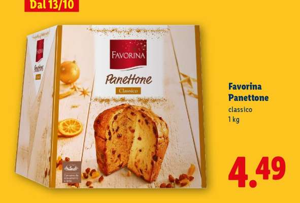 Favorina Panettone