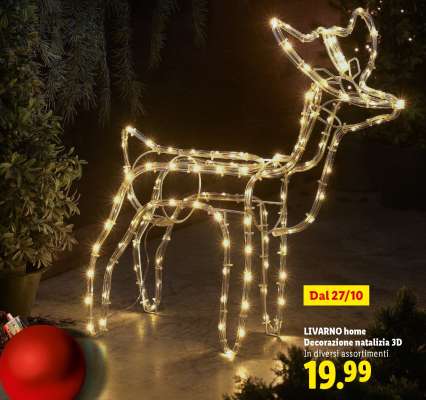 LIVARNO home Decorazione natalizia 3D