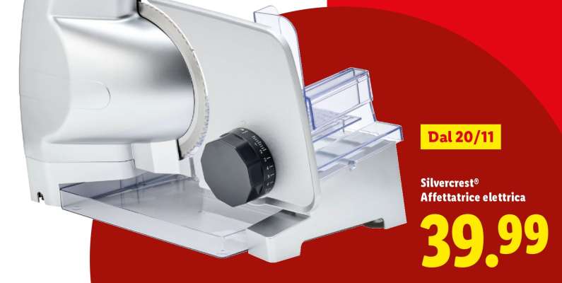 Silvercrest® Affettatrice elettrica