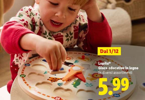 Lupilu® Gioco educativo in legno