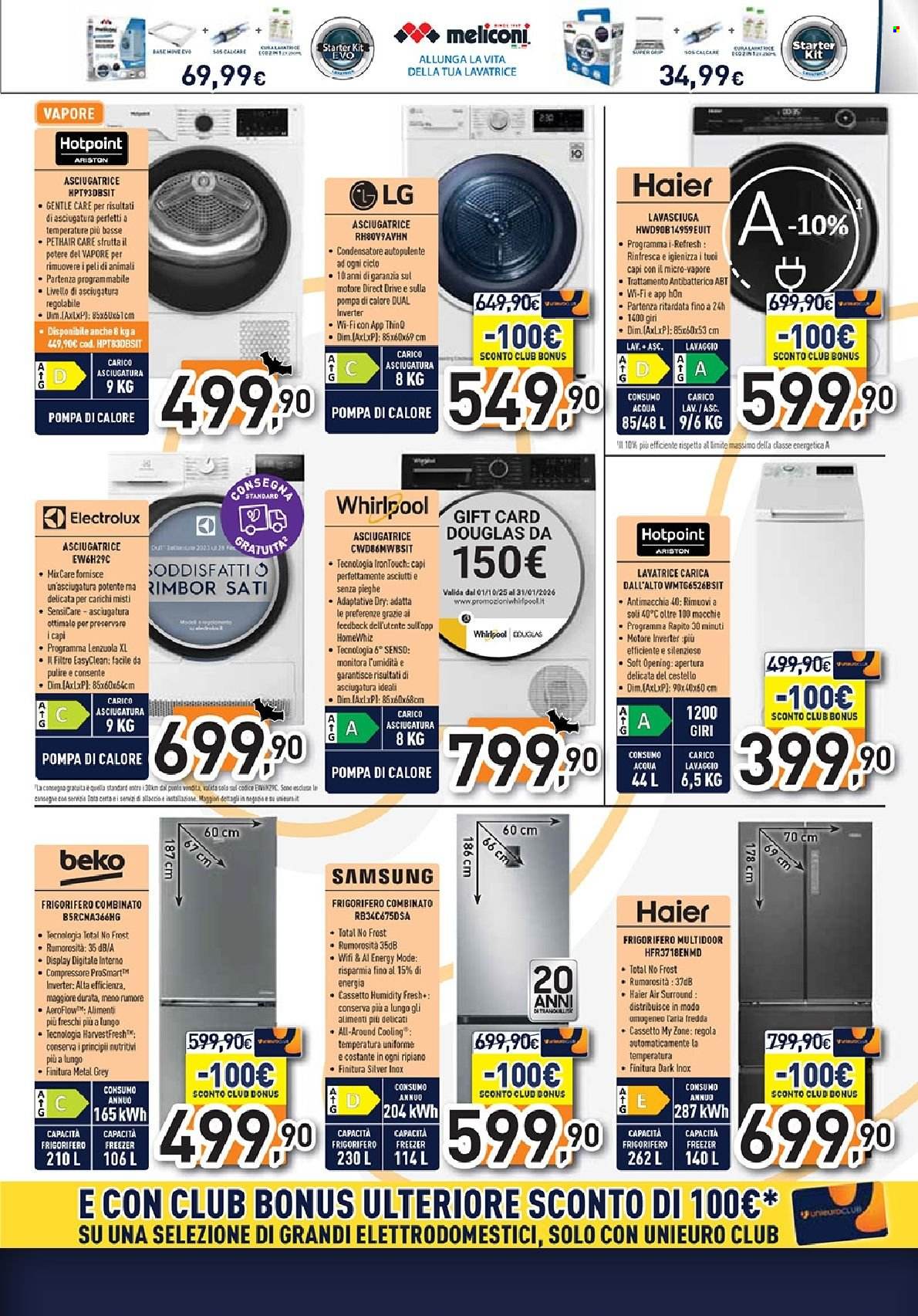Volantino Unieuro - 27/10/2025 - 3/11/2025. Pagina 3