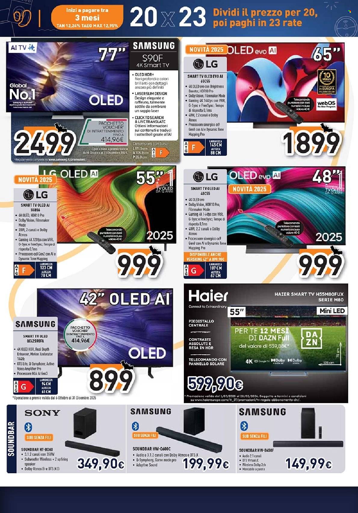 Volantino Unieuro - 27/10/2025 - 3/11/2025. Pagina 6