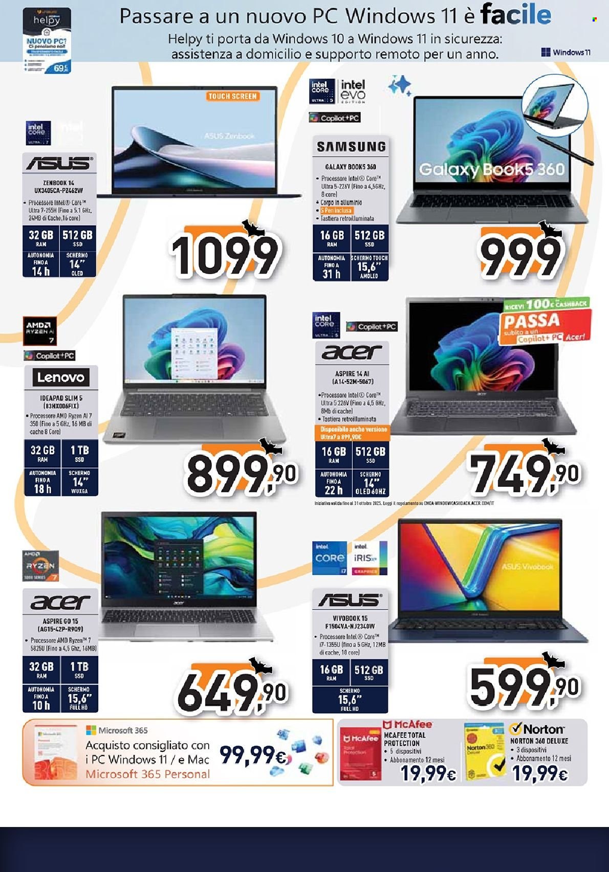 Volantino Unieuro - 27/10/2025 - 3/11/2025. Pagina 16