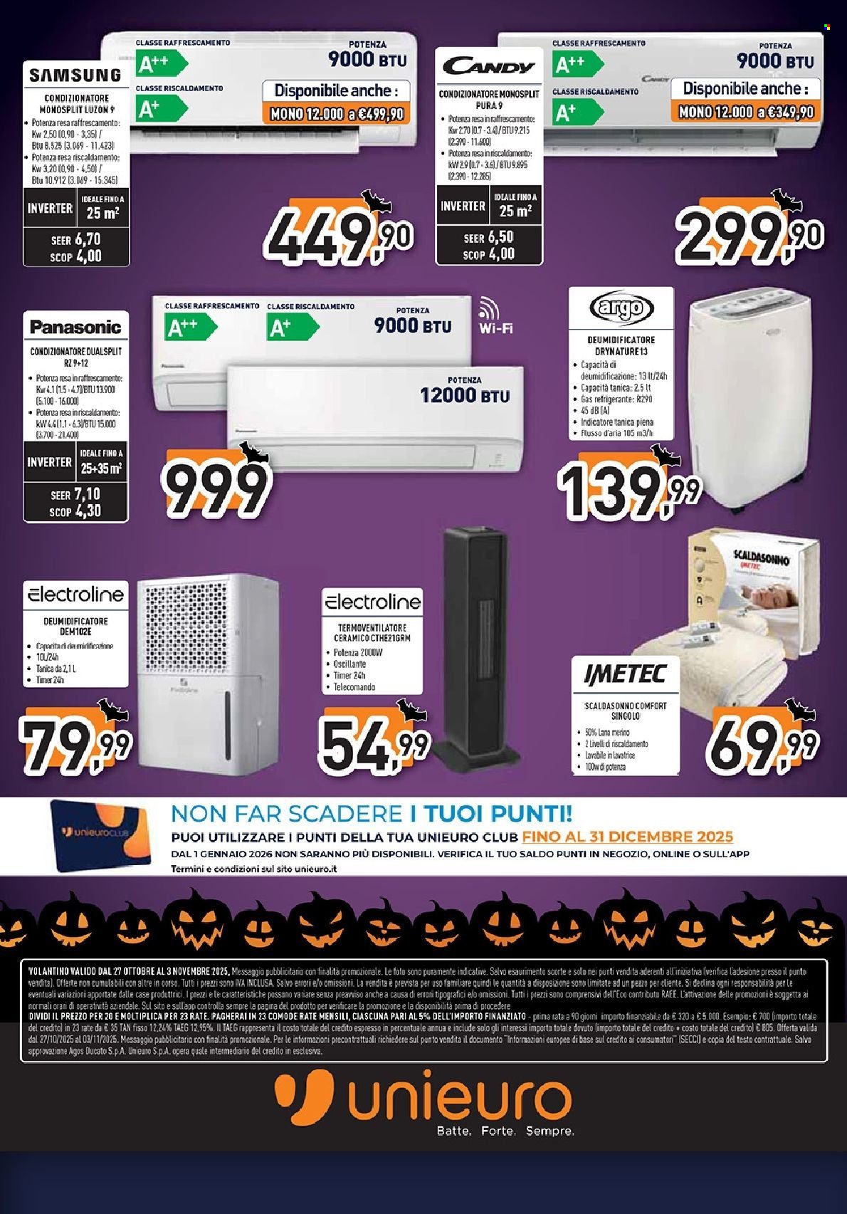 Volantino Unieuro - 27/10/2025 - 3/11/2025. Pagina 28