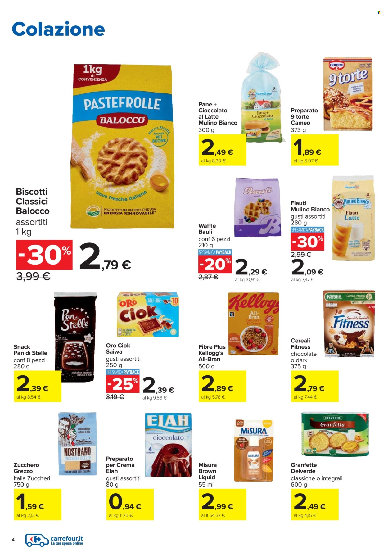 Volantino Carrefour - 30/10/2025 - 18/11/2025. Pagina 4