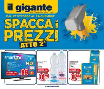 Volantino Il Gigante - 27/10/2025 - 9/11/2025.