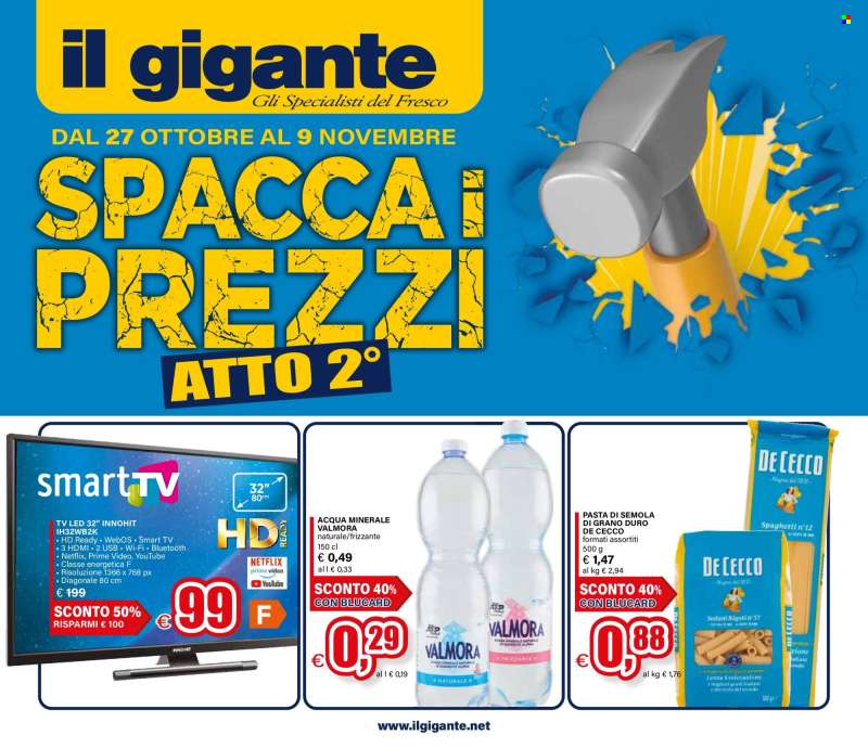 Volantino Il Gigante - 27/10/2025 - 9/11/2025.