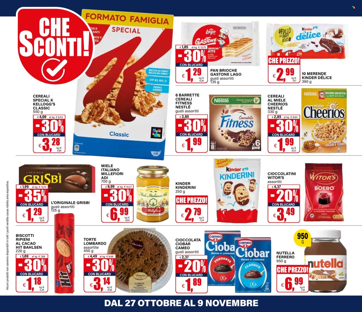 Volantino Il Gigante - 27/10/2025 - 9/11/2025. Pagina 22