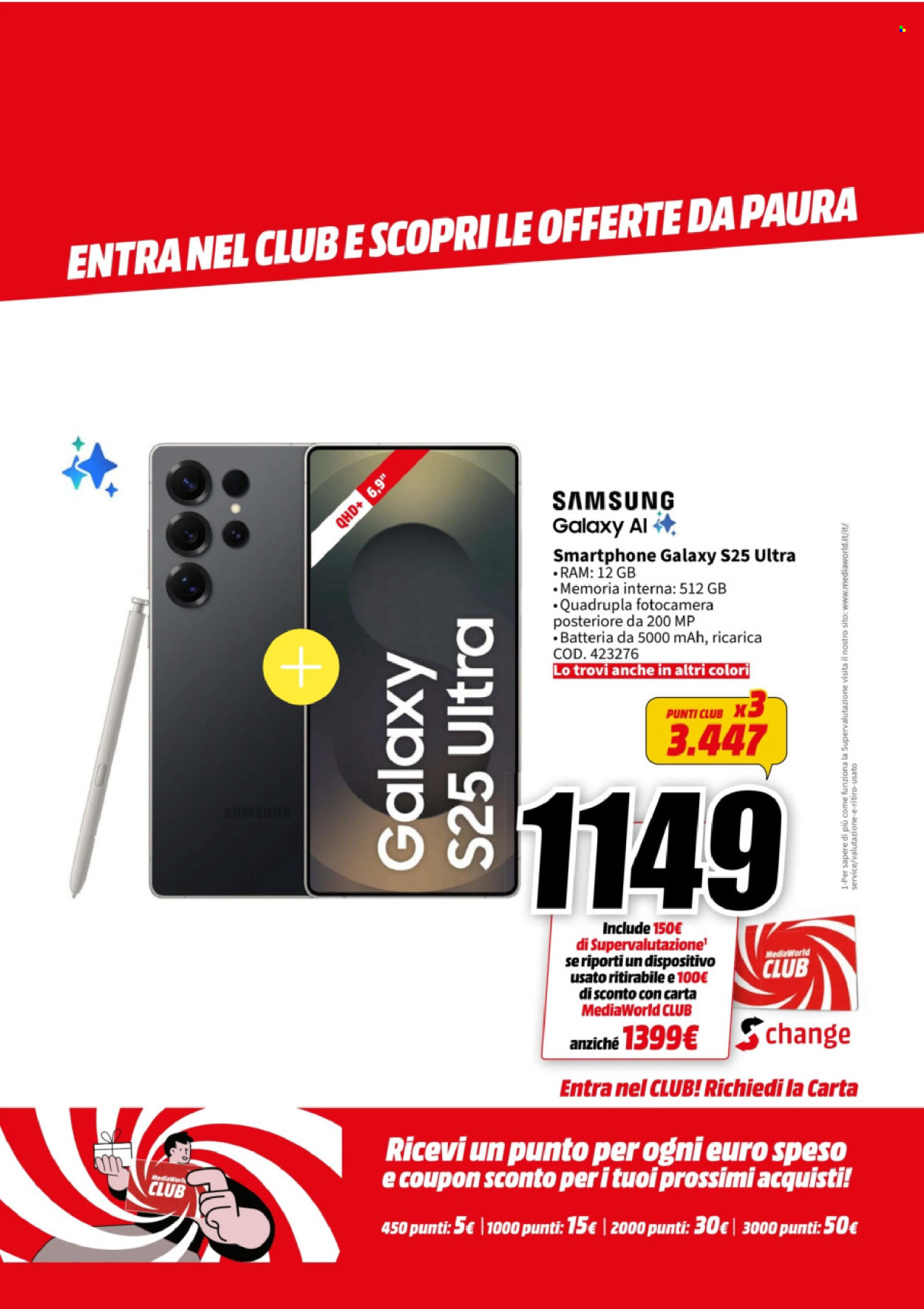 Volantino MediaWorld - 27/10/2025 - 31/10/2025. Pagina 3