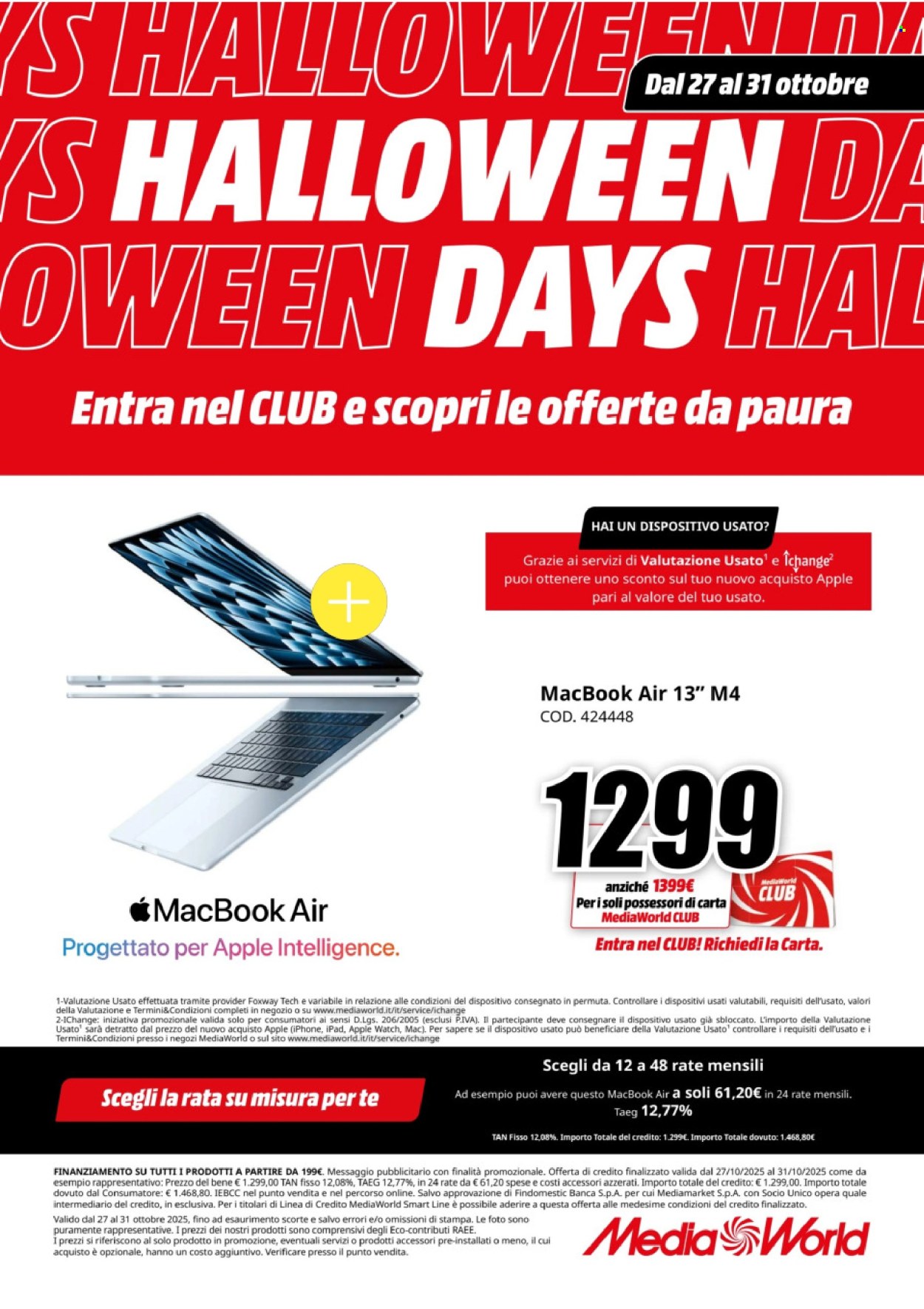 Volantino MediaWorld - 27/10/2025 - 31/10/2025. Pagina 10
