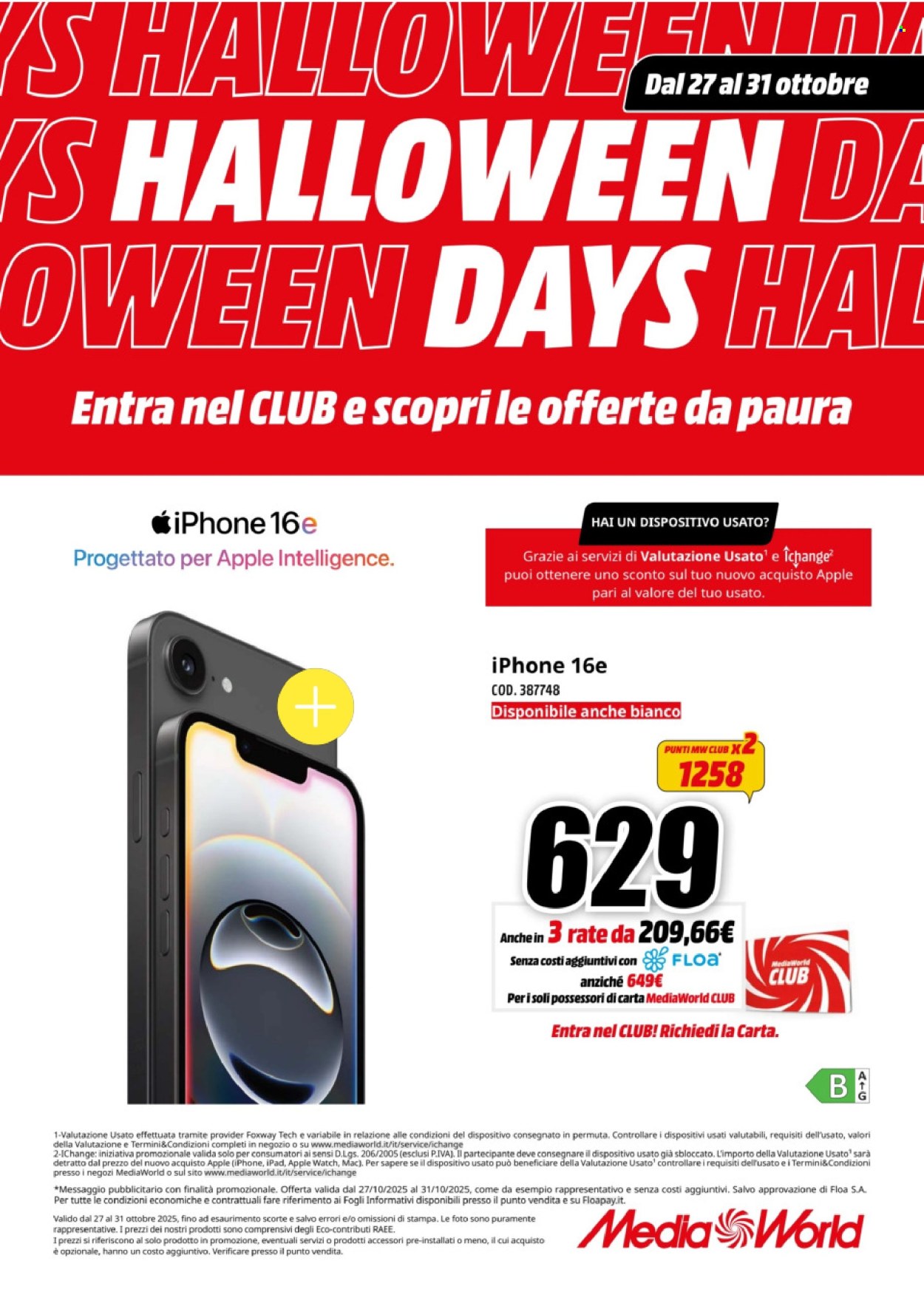 Volantino MediaWorld - 27/10/2025 - 31/10/2025. Pagina 11