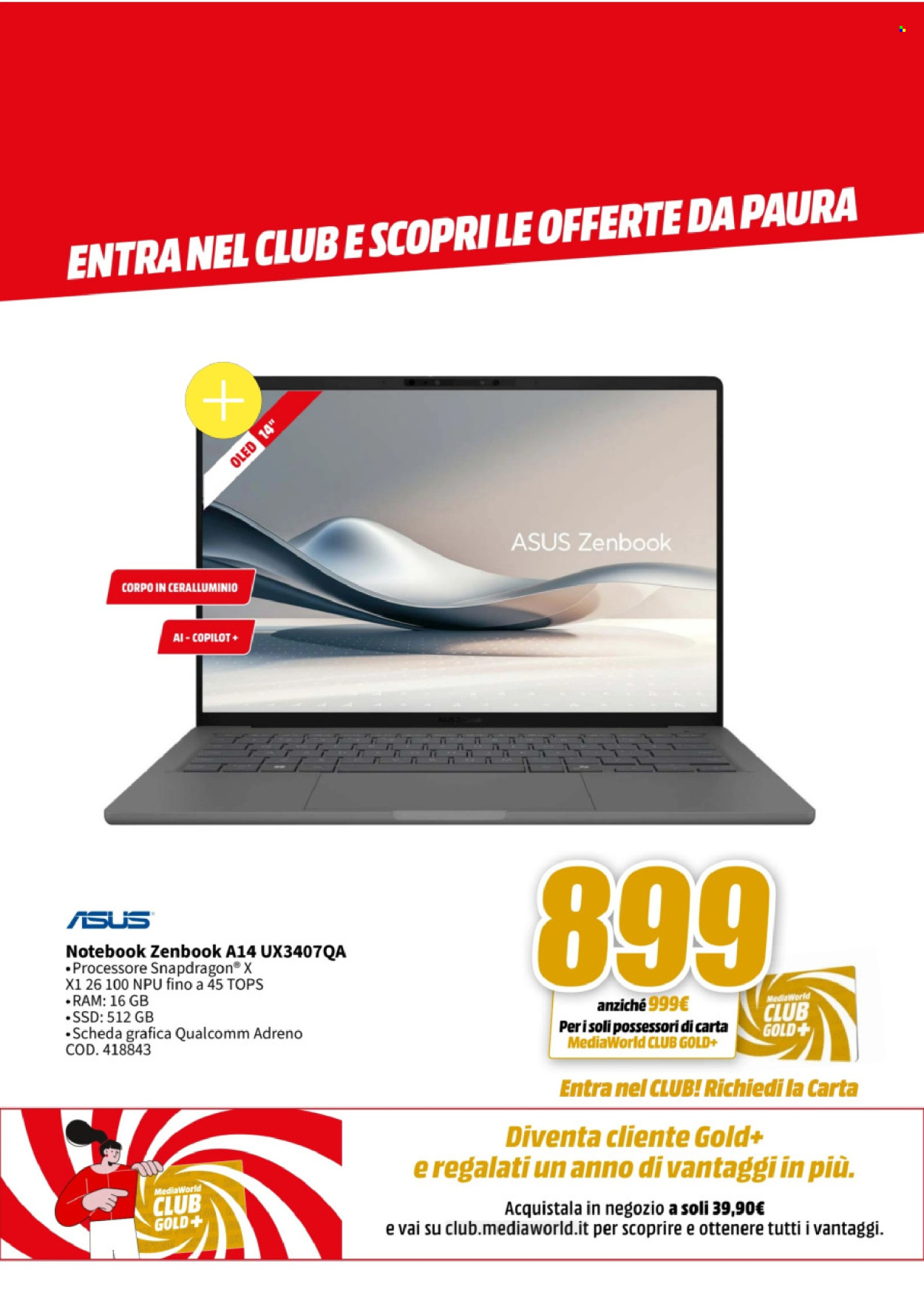 Volantino MediaWorld - 27/10/2025 - 31/10/2025. Pagina 17