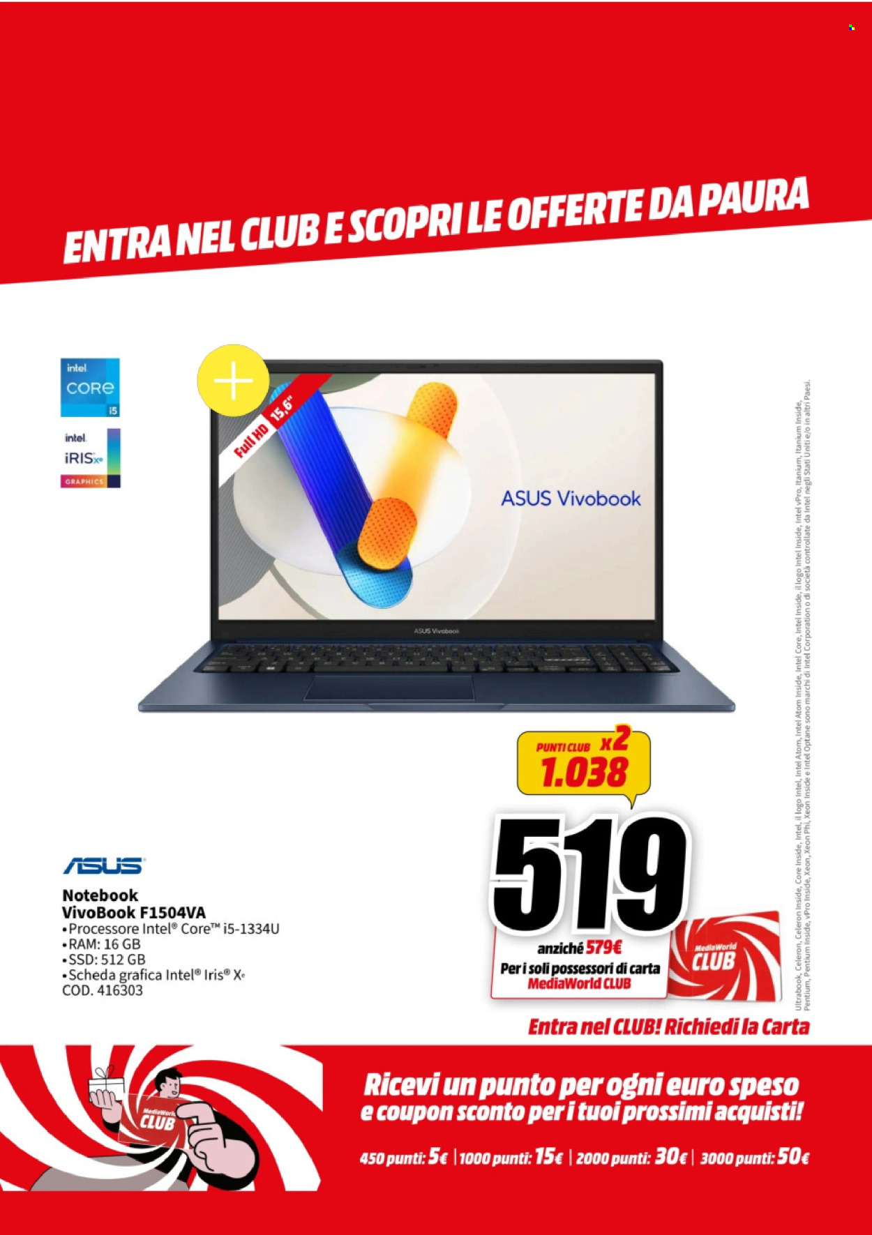 Volantino MediaWorld - 27/10/2025 - 31/10/2025. Pagina 20