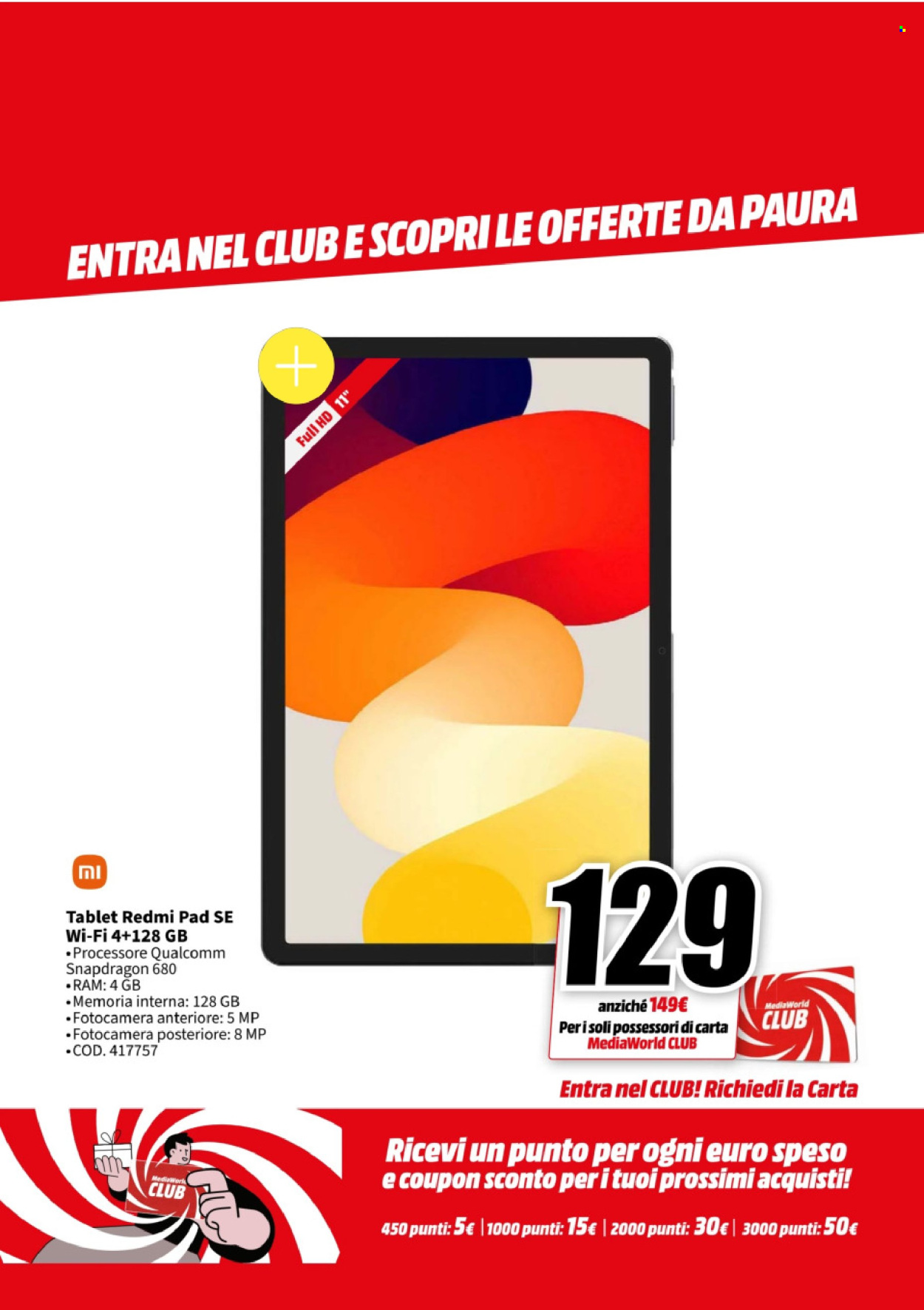 Volantino MediaWorld - 27/10/2025 - 31/10/2025. Pagina 25