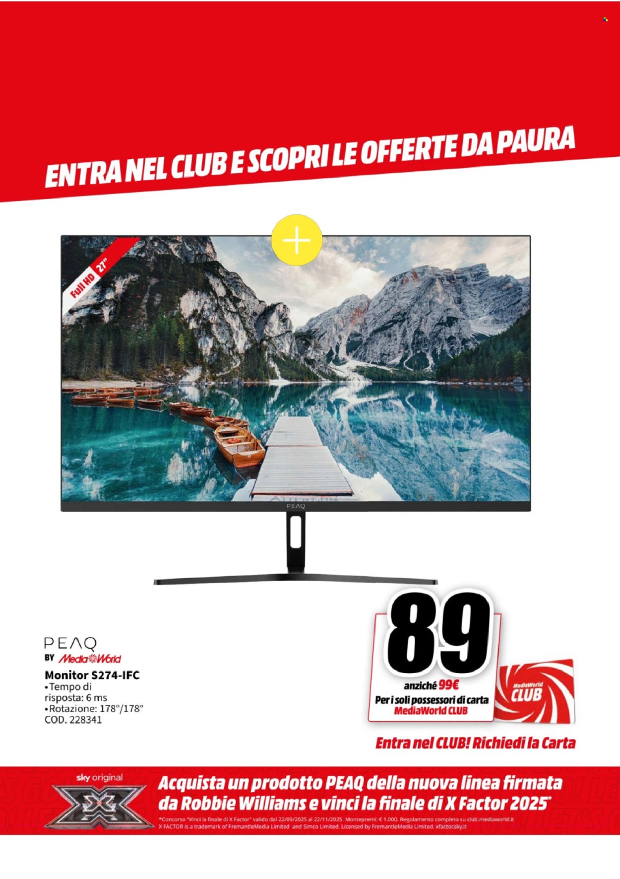 Volantino MediaWorld - 27/10/2025 - 31/10/2025. Pagina 31