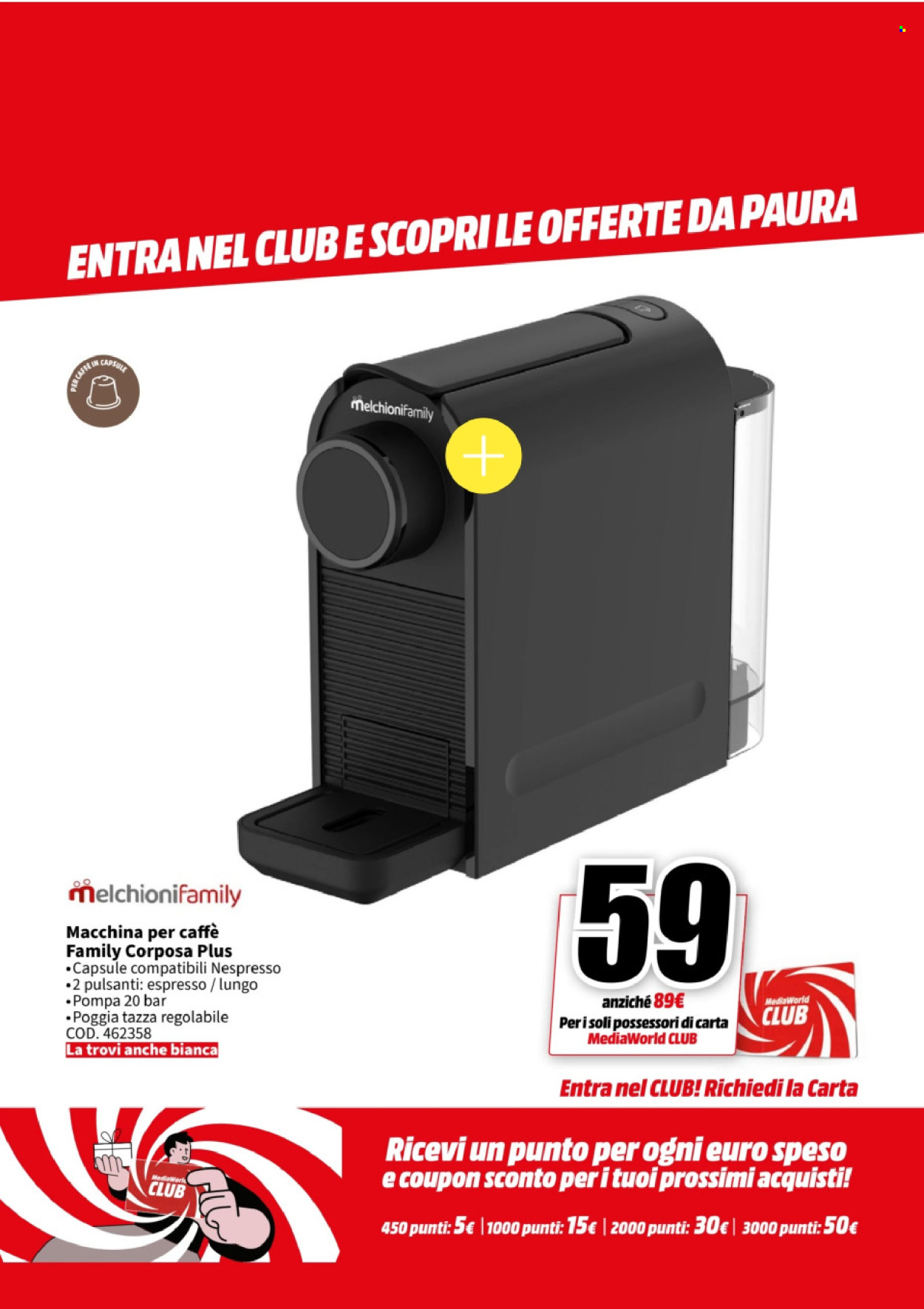 Volantino MediaWorld - 27/10/2025 - 31/10/2025. Pagina 59