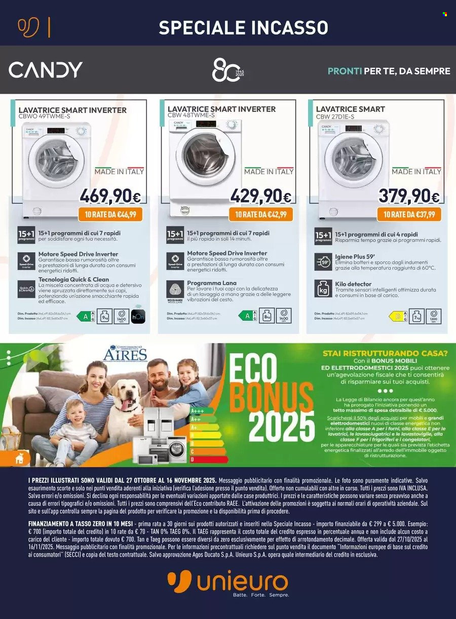 Volantino Unieuro - 27/10/2025 - 16/11/2025. Pagina 22