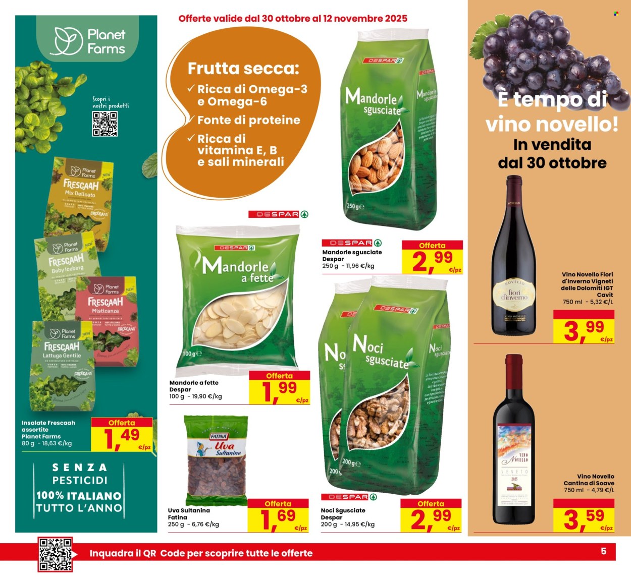 Volantino Eurospar - 30/10/2025 - 12/11/2025. Pagina 5
