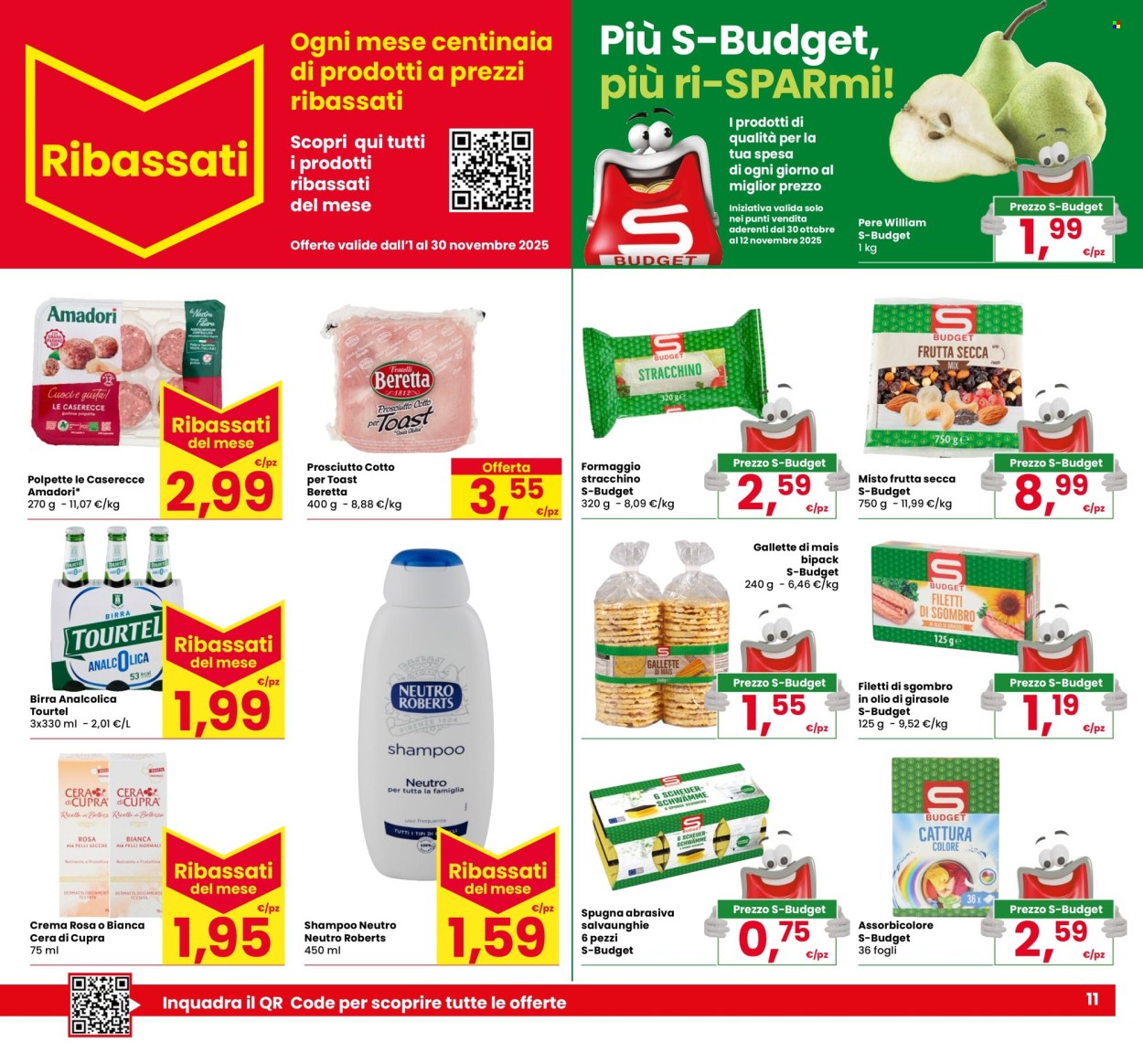 Volantino Eurospar - 30/10/2025 - 12/11/2025. Pagina 11