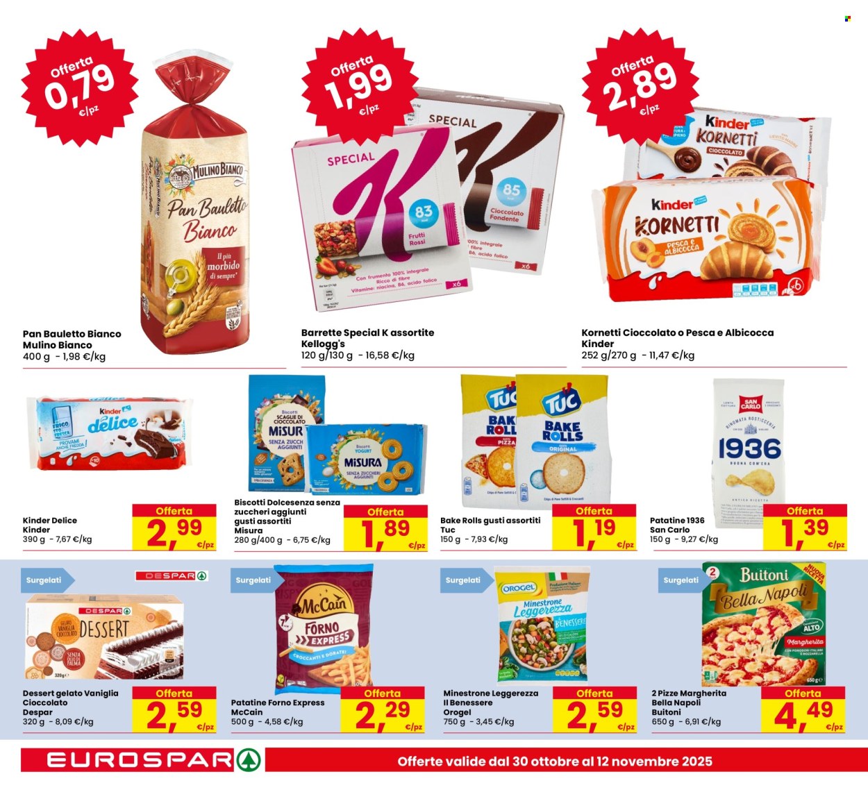 Volantino Eurospar - 30/10/2025 - 12/11/2025. Pagina 18