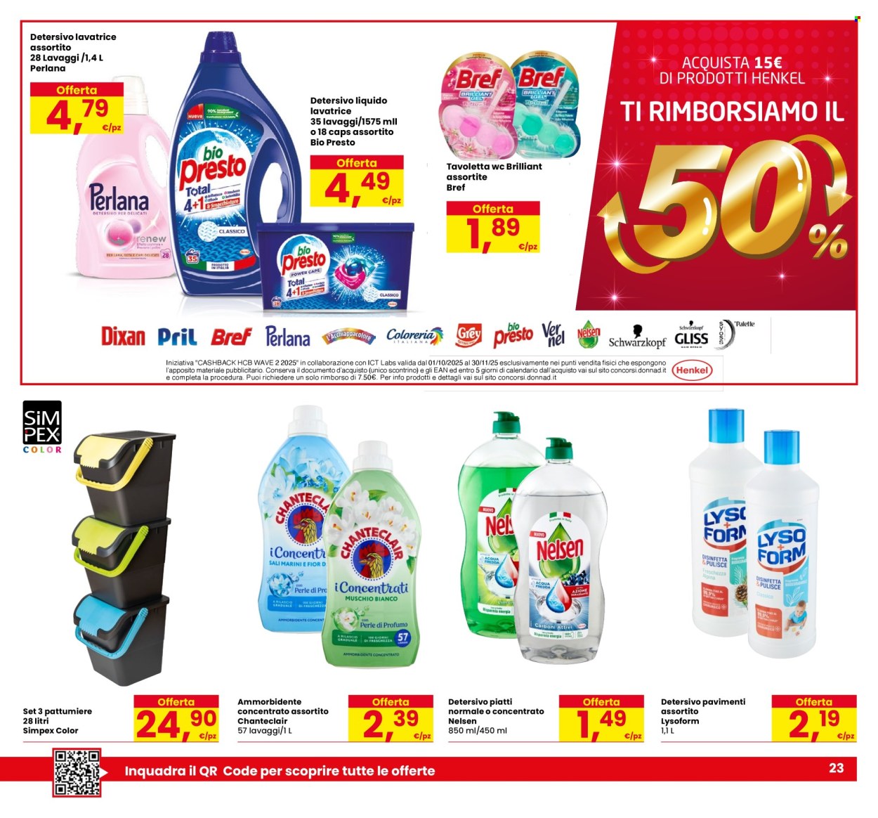 Volantino Eurospar - 30/10/2025 - 12/11/2025. Pagina 23
