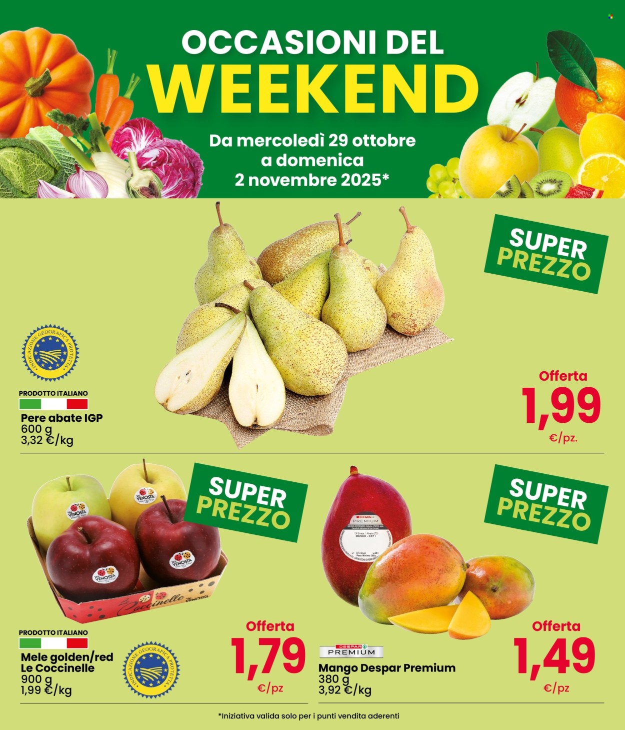Volantino Eurospar - 29/10/2025 - 2/11/2025. Pagina 2