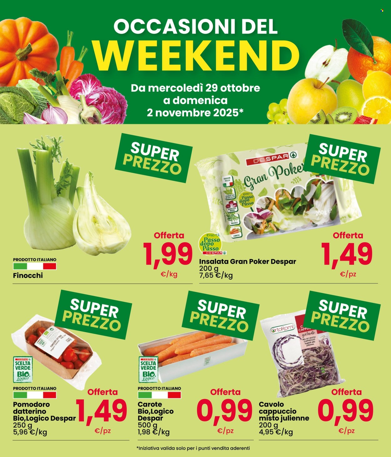 Volantino Eurospar - 29/10/2025 - 2/11/2025. Pagina 3