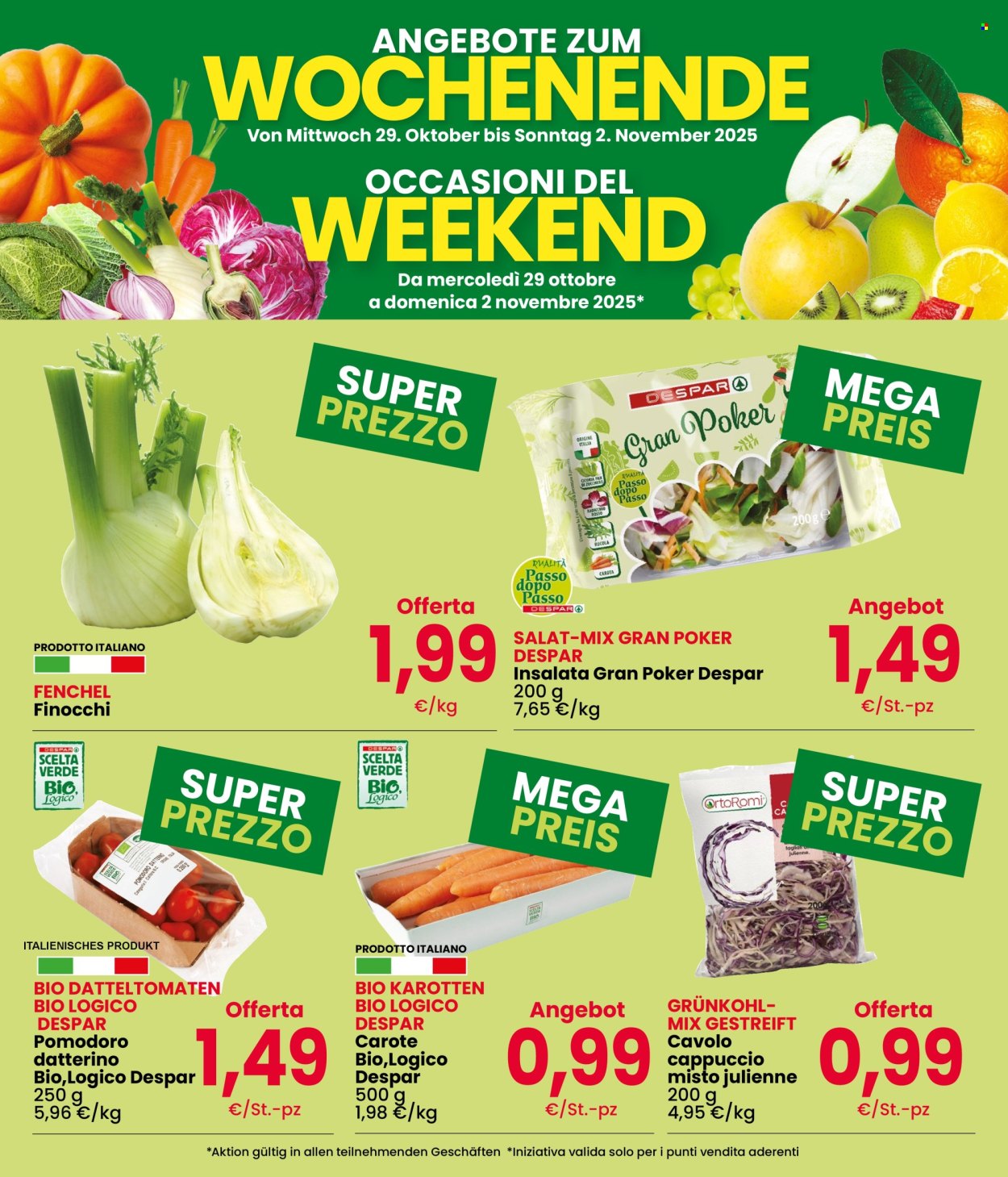Volantino Eurospar - 29/10/2025 - 2/11/2025. Pagina 3