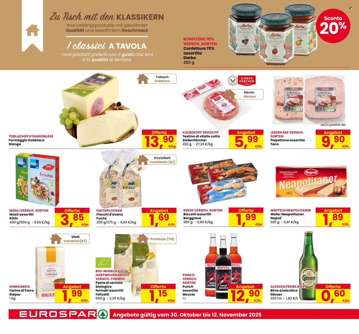 Volantino Eurospar - 30/10/2025 - 12/11/2025. Pagina 10