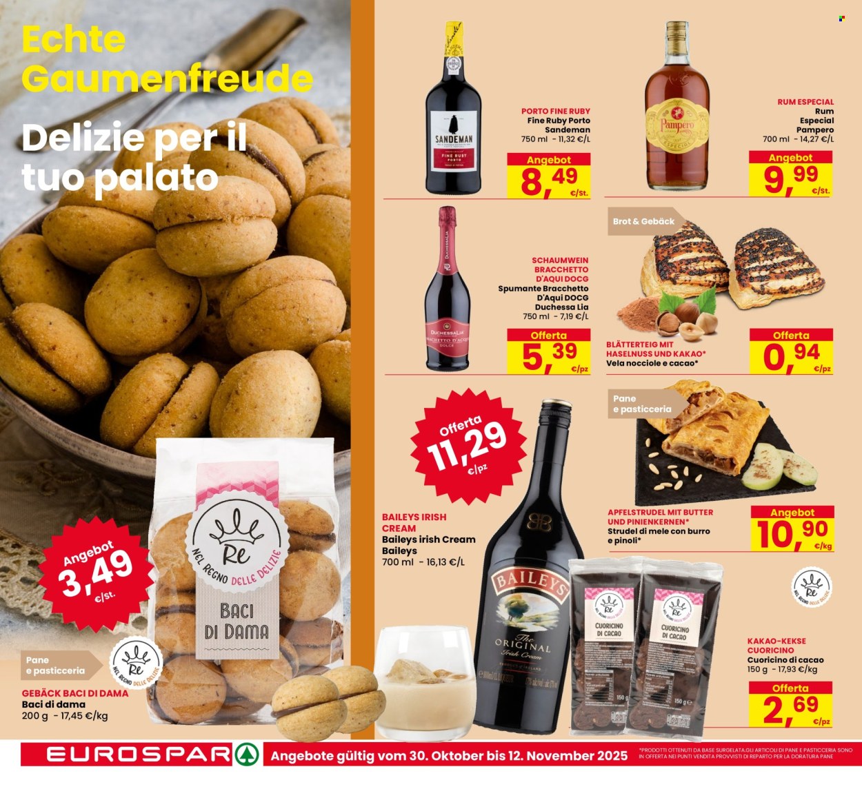 Volantino Eurospar - 30/10/2025 - 12/11/2025. Pagina 14