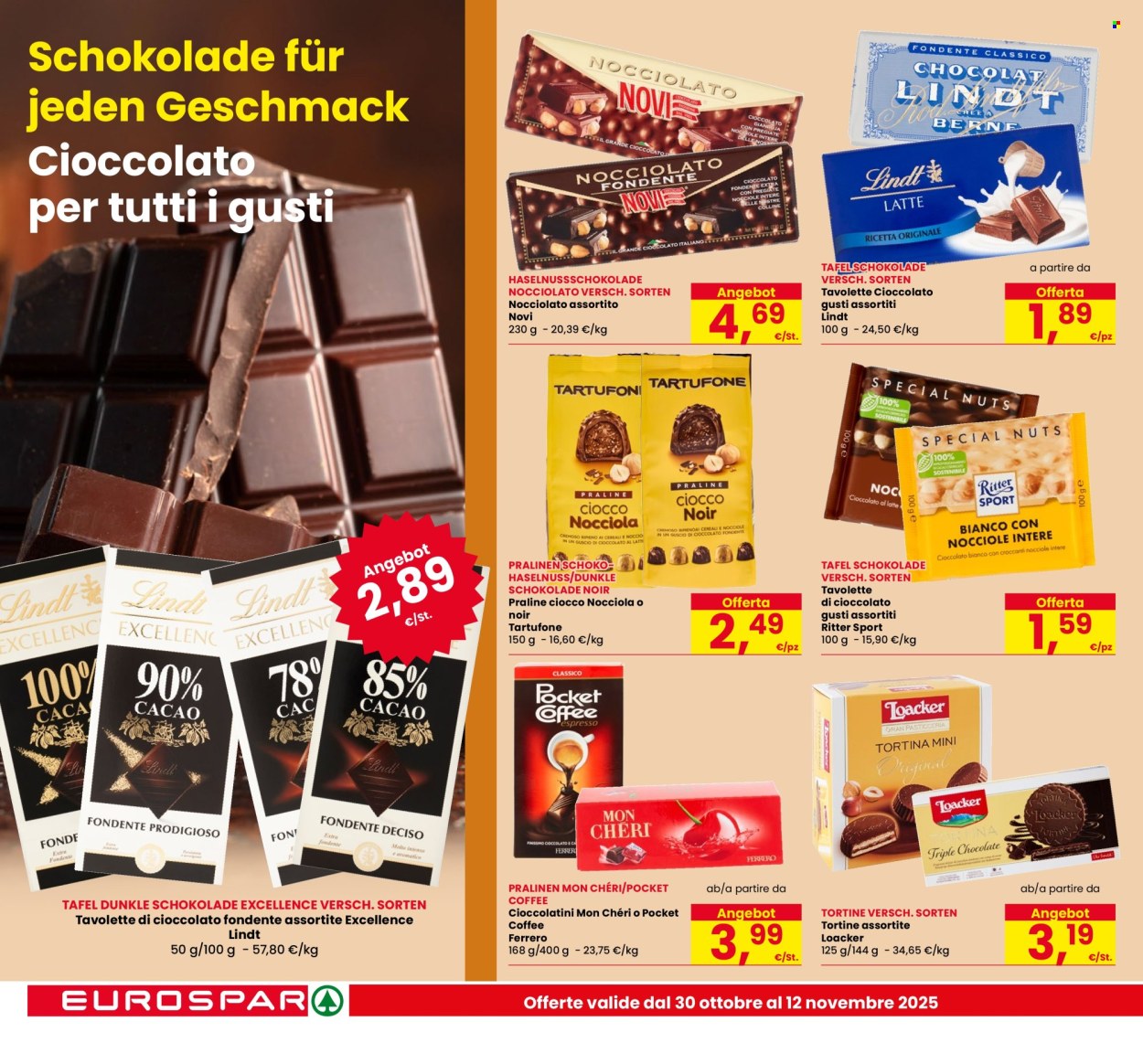 Volantino Eurospar - 30/10/2025 - 12/11/2025. Pagina 16