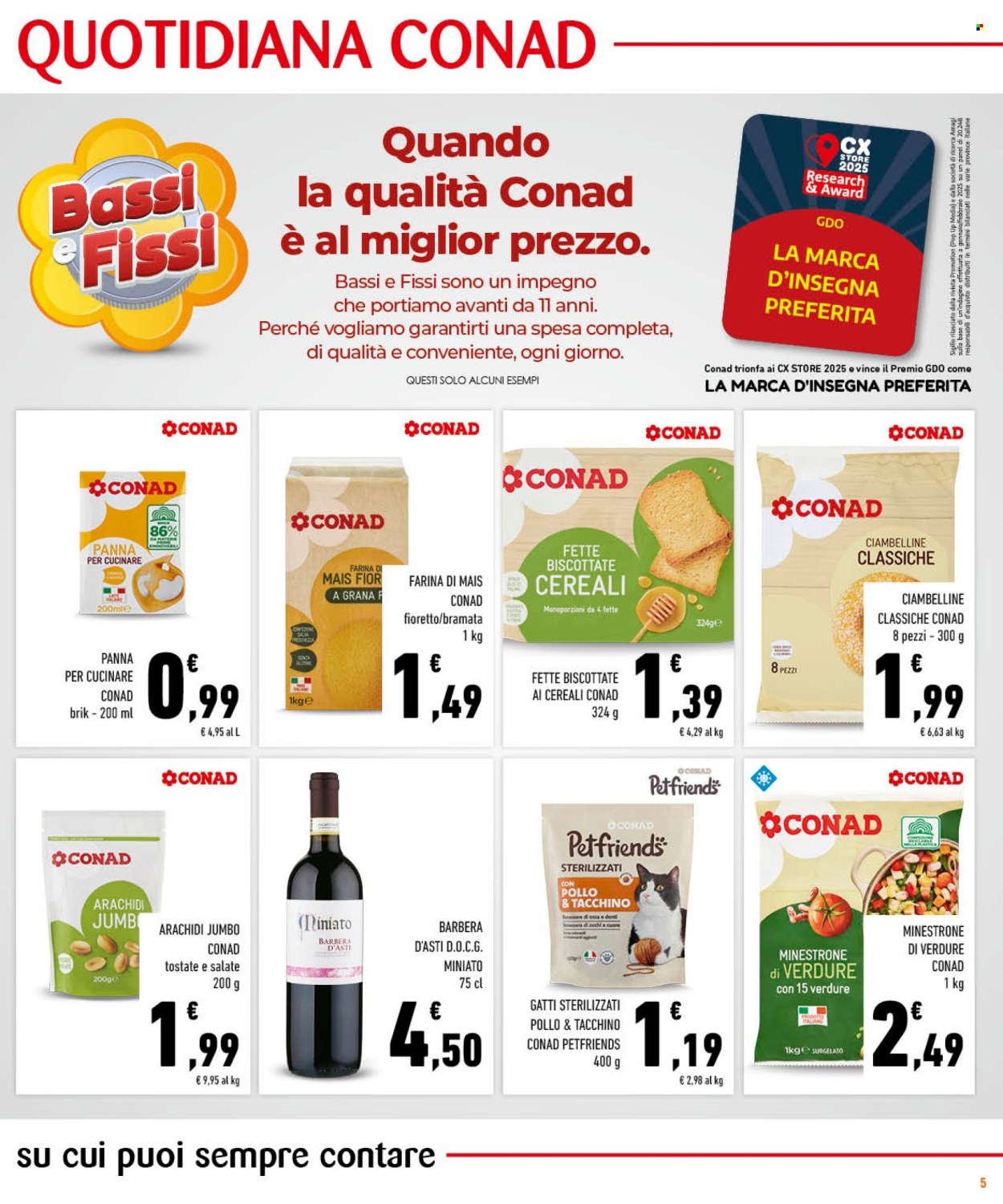 Volantino Conad - 29/10/2025 - 4/11/2025. Pagina 5