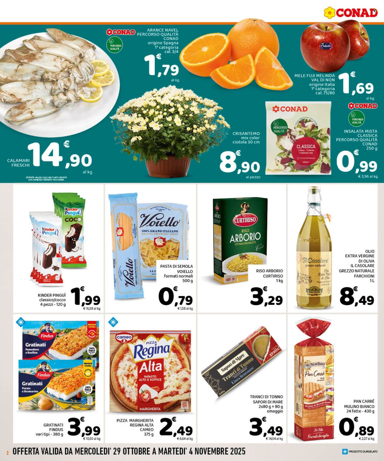 Volantino Conad - 29/10/2025 - 4/11/2025. Pagina 2