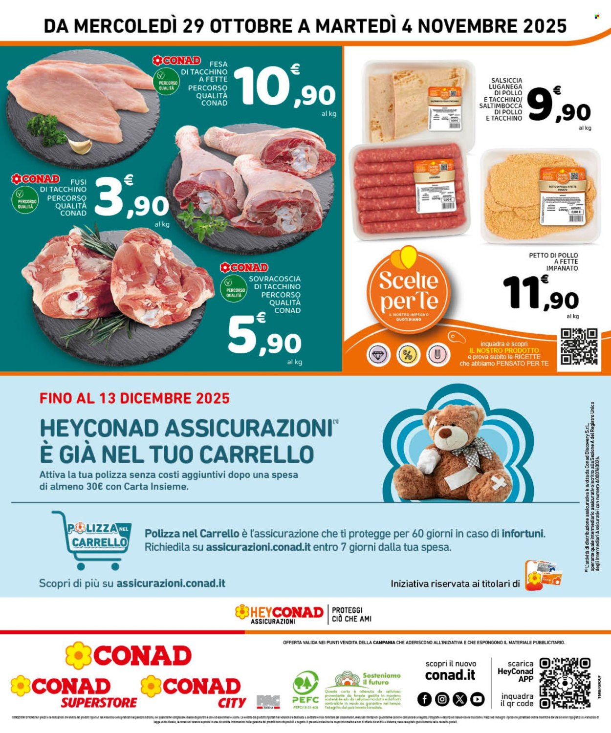 Volantino Conad - 29/10/2025 - 4/11/2025. Pagina 8