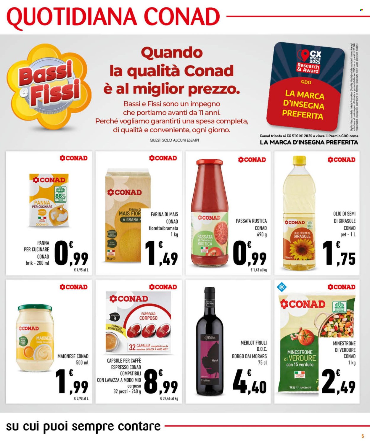 Volantino Conad - 29/10/2025 - 4/11/2025. Pagina 5