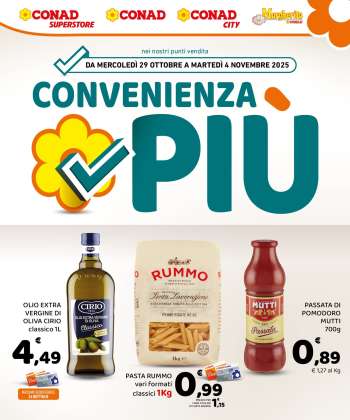 Volantino Conad - 29/10/2025 - 4/11/2025.