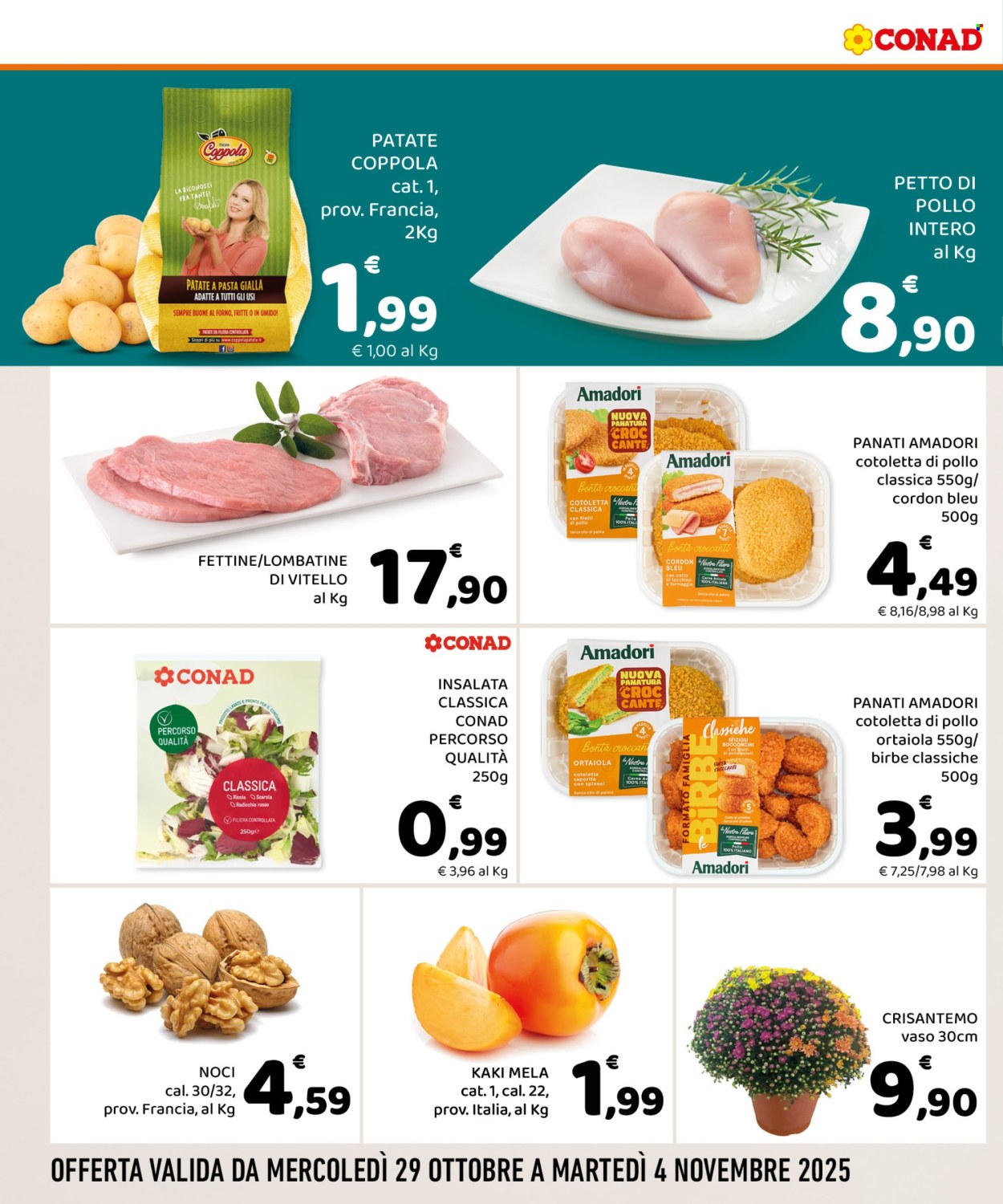 Volantino Conad - 29/10/2025 - 4/11/2025. Pagina 2