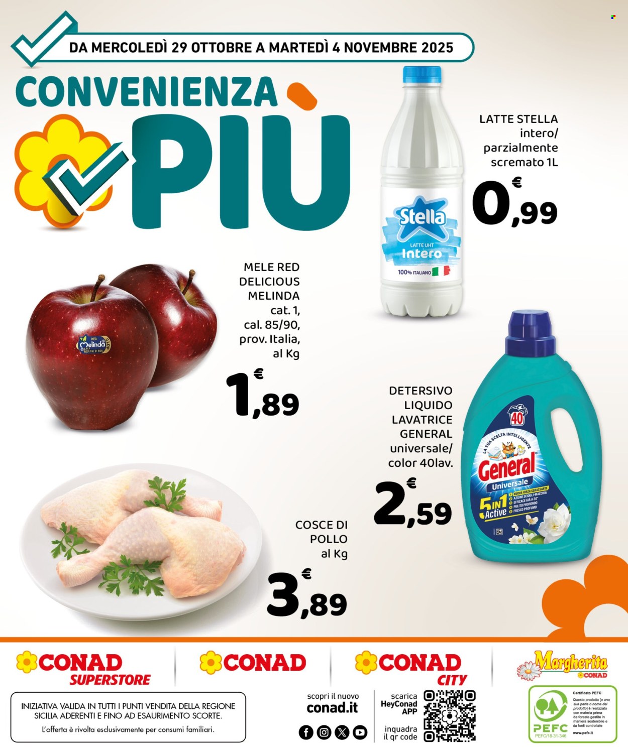 Volantino Conad - 29/10/2025 - 4/11/2025. Pagina 8